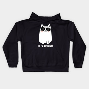 Awkward Cat Kids Hoodie